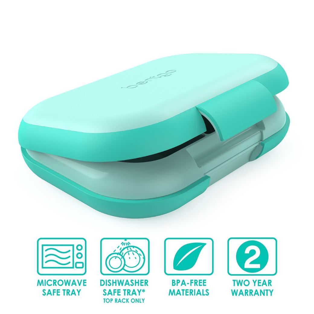 aqua Bentgo chill kids leak proof lunch box - Mikki and Me