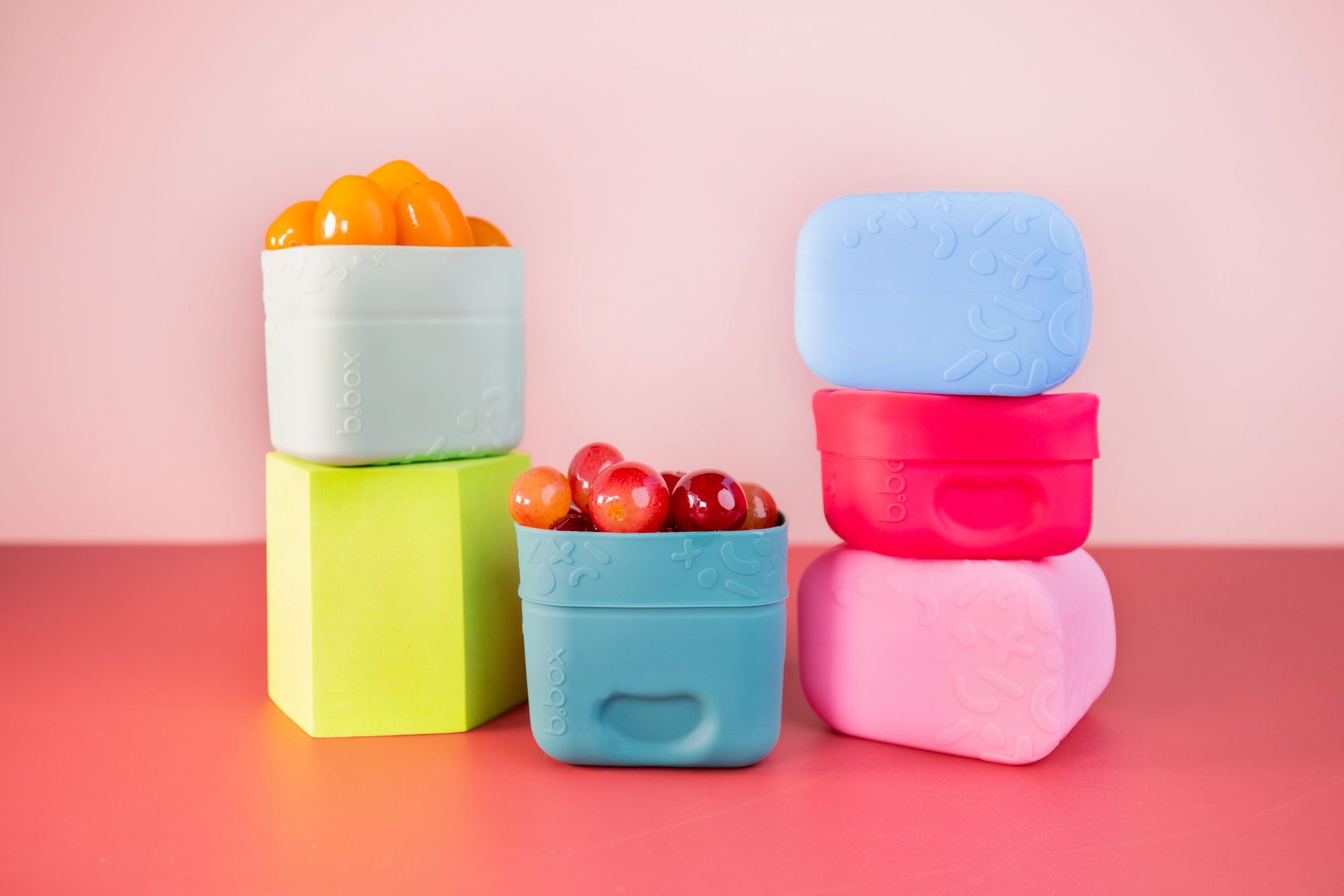 b.box silicone snack cups for kids lunch boxes - Mikki and Me Kids