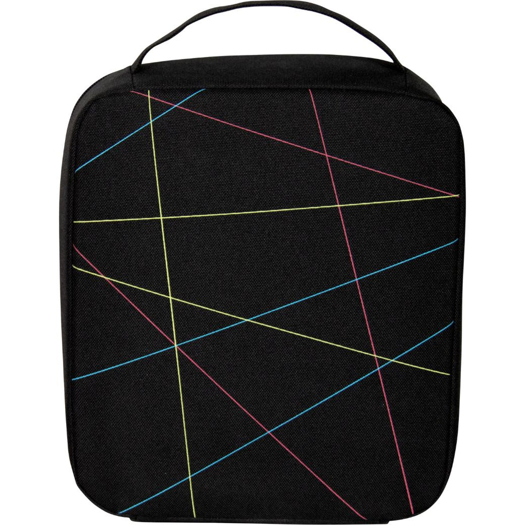 black laser light b.box insulated lunch bag for kids back to school - Mikki and Me Kids