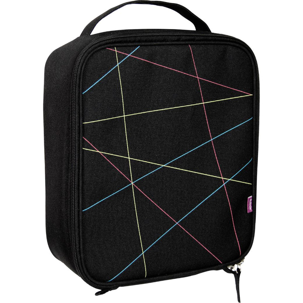 black laser light b.box insulated lunch bag for kids back to school - Mikki and Me Kids