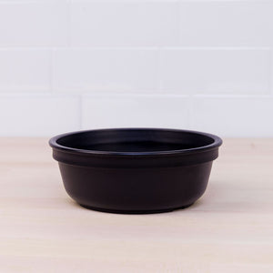 black replay bowl for kids made from recycled plastic - Mikki and Me Kids