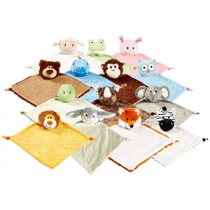 Personalised embroidered keepsake comforters, able to have a name, birthday, weight sewn onto the comforter. Great baby gift. - Mikki and Me Kids