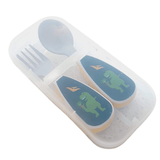 Stainless Steel Kids Fork & Spoon Cutlery Set
