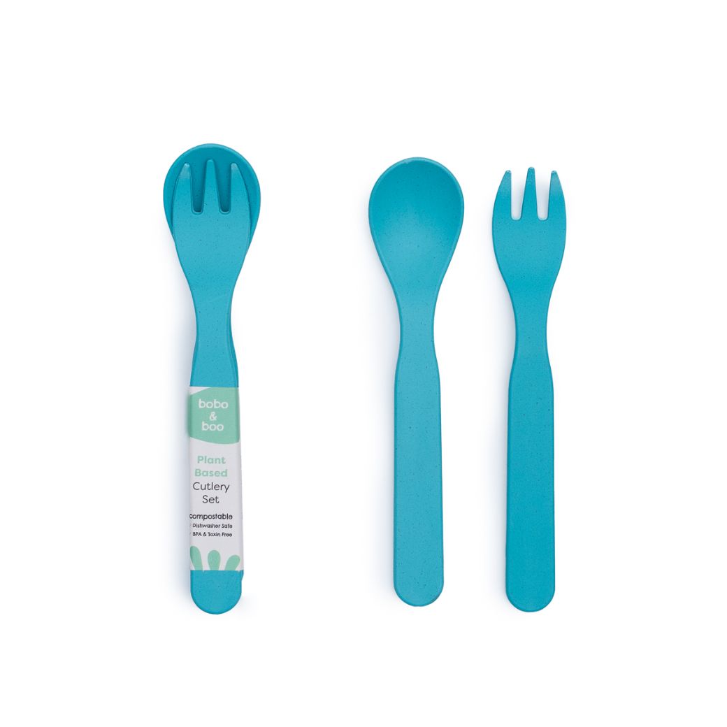 Bobo&boo Plant-Based Cutlery Set- Individual
