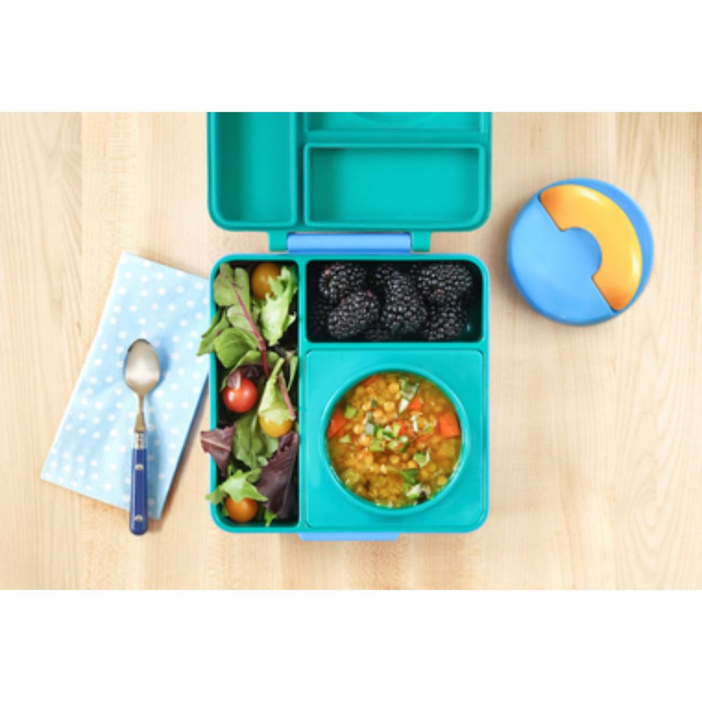 blue sky omie box v2 insulated hot lunch box for kids - Mikki and Me Kids