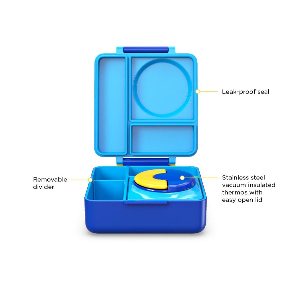 blue sky omie box v2 insulated hot lunch box for kids - Mikki and Me Kids