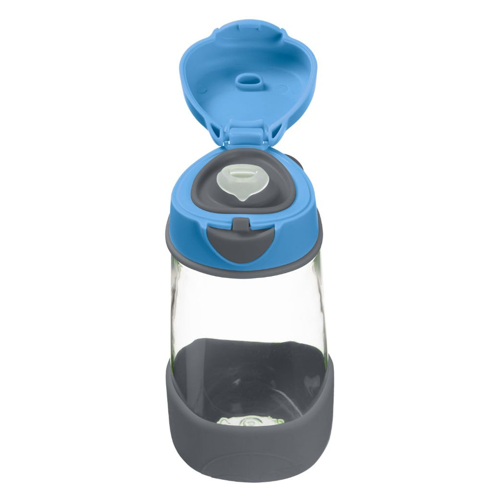 blue slate b.box sport spout drink bottle for kids - Mikki and Me Kids