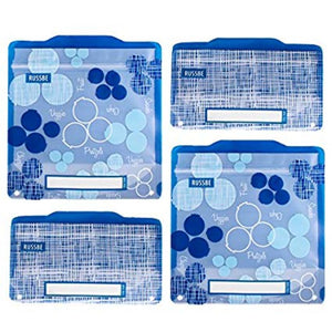 blueberry russbe reusable sandwich snack bags 4 pack kids store - Mikki and Me