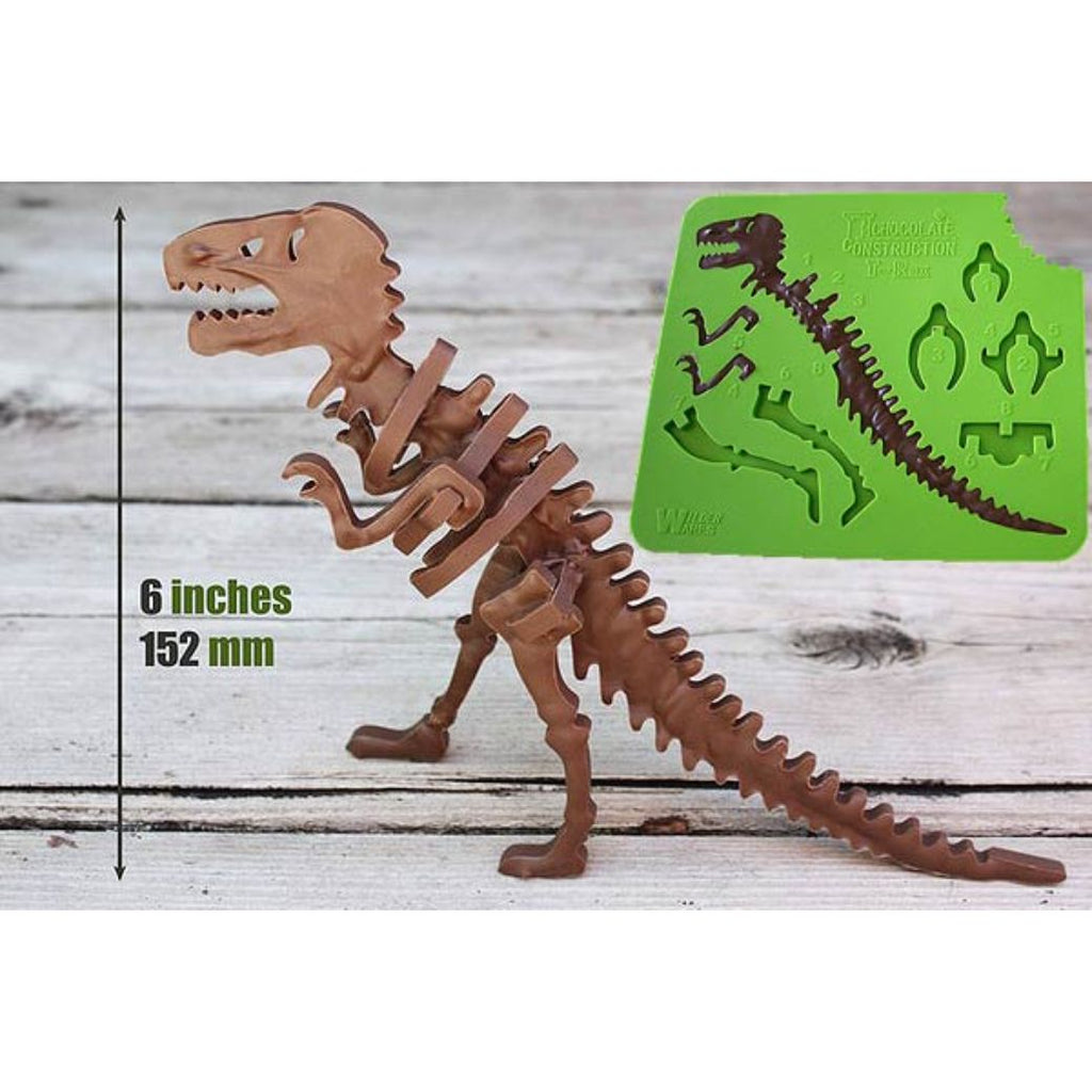 chocolate mould t rex dinosaur - Mikki and Me Kids