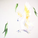 Cockatoo Nursery and Playroom Removable Wall Decal | Ella & Maeve