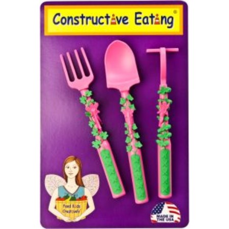 constructive eating garden fairy utensils and cutlery for kids - Mikki and Me Kids