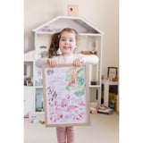 Flamingo Fun Watercolour Nursery & Playroom Wall Art