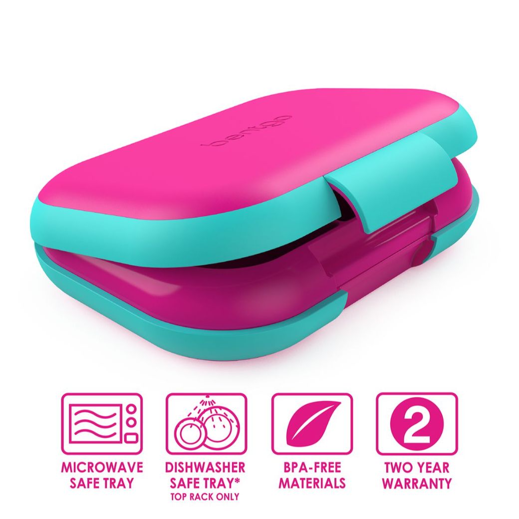fuschia Bentgo chill kids leak proof lunch box - Mikki and Me