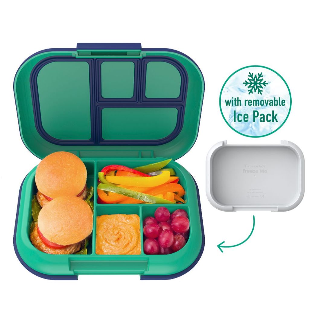 green Bentgo chill kids leak proof lunch box - Mikki and Me