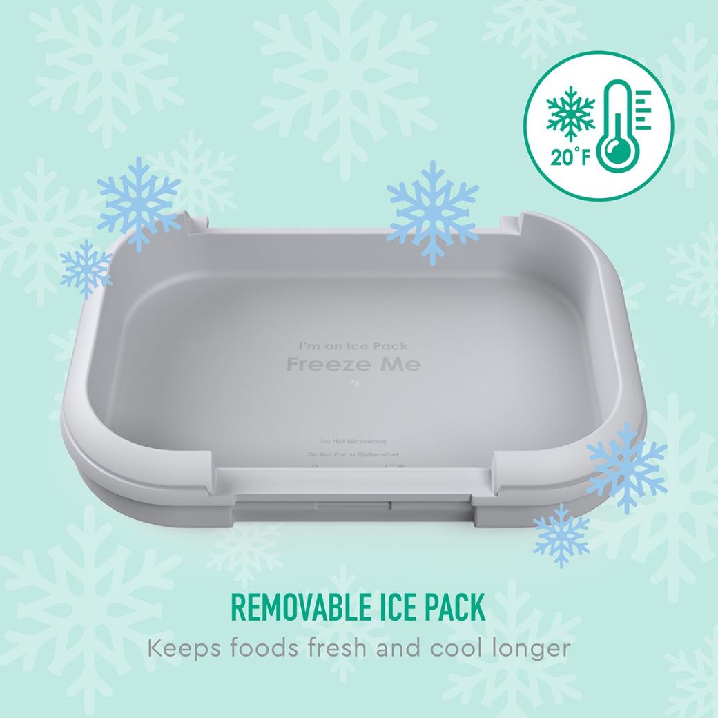 green Bentgo chill kids leak proof lunch box - Mikki and Me
