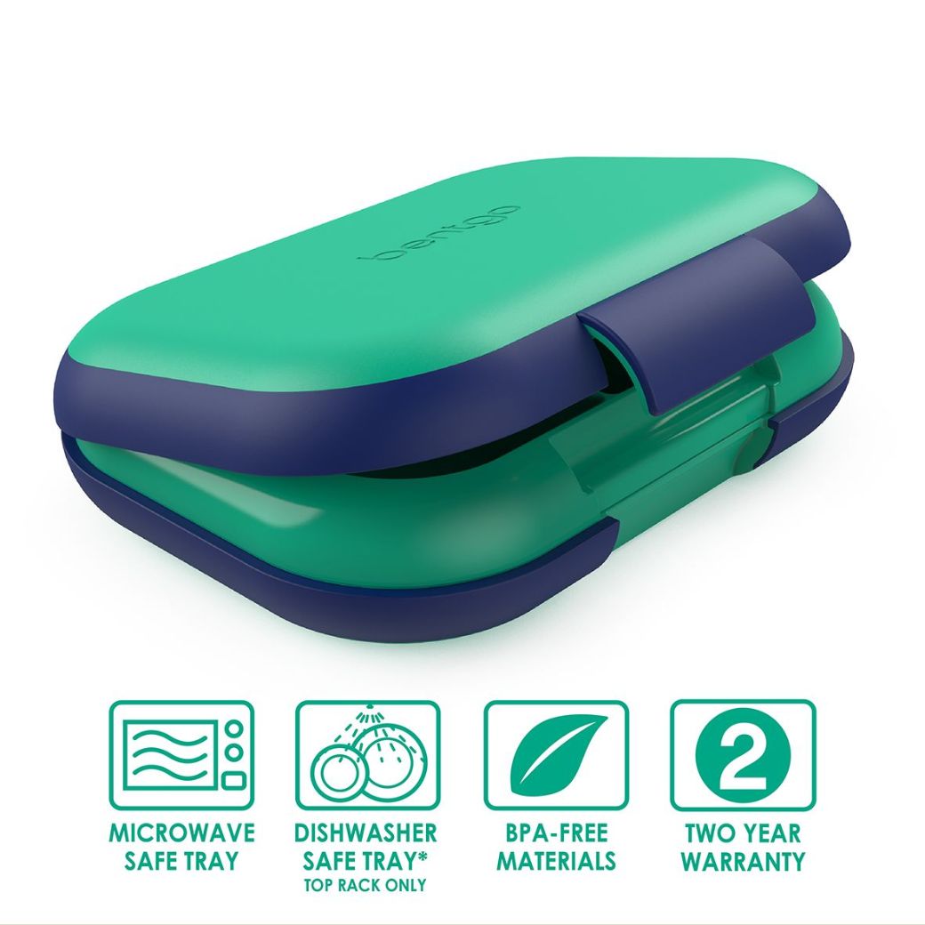 green Bentgo chill kids leak proof lunch box - Mikki and Me