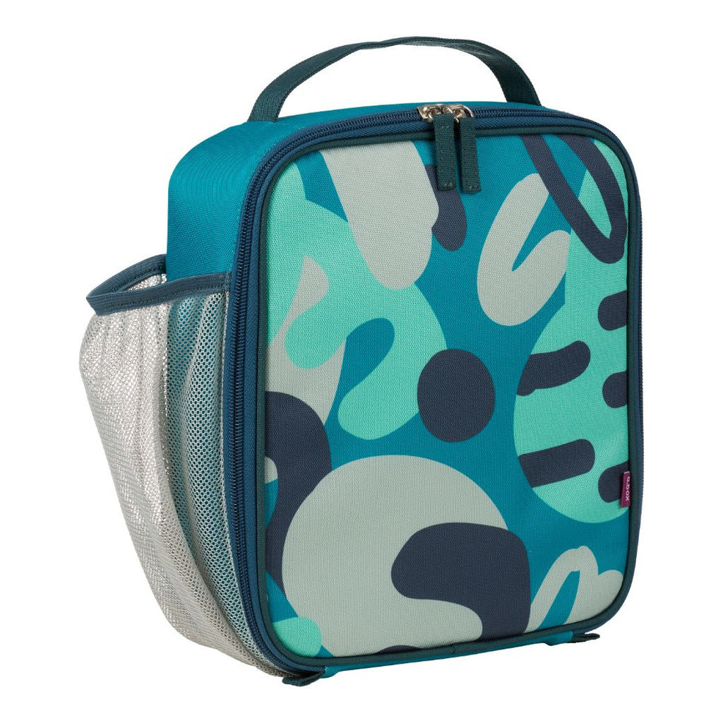 green jungle jive b.box insulated lunch bag for kids back to school - Mikki and Me Kids