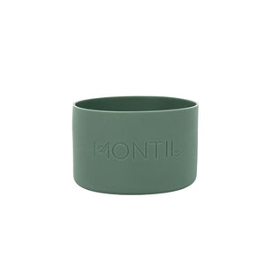 Sage green MontiiCo mini and original drink bottle bumpers mikki and me