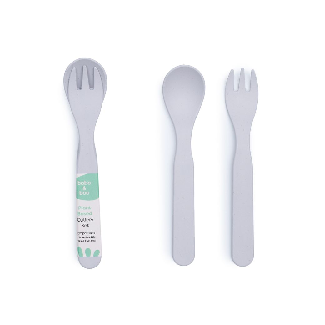 Bobo&boo Plant-Based Cutlery Set- Individual