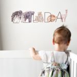 Animal Alphabet Nursery & Playroom Wall Decals