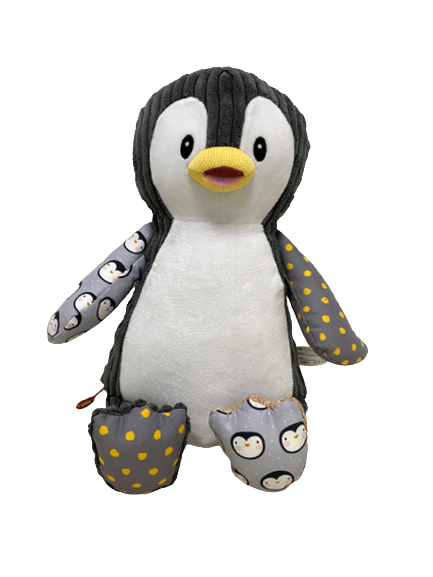 Personalised Sensory Penguin with crackle arms - Mikki and Me Kids
