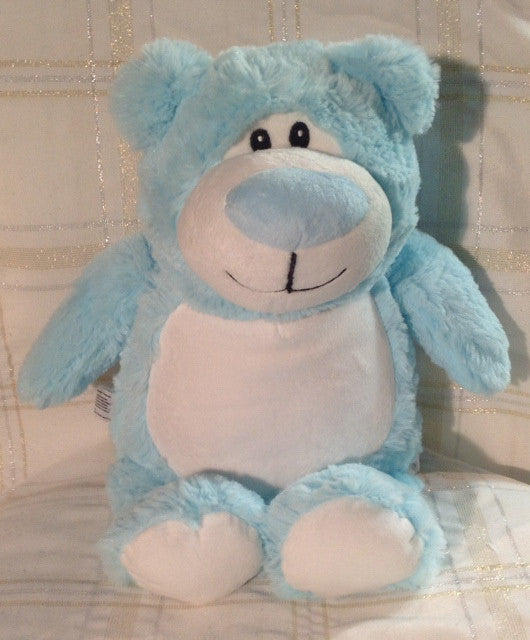 Personalised Pale Blue Bear - Mikki and Me Kids