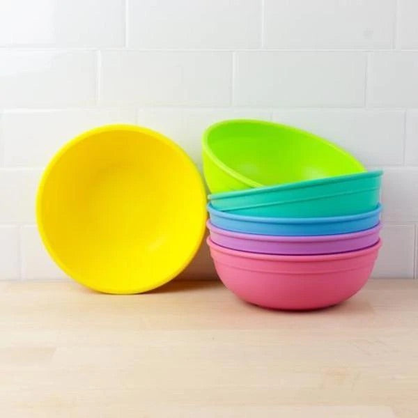 Replay Recycled Plastic Large Bowl Bundle "Sorbet" 6 Pack