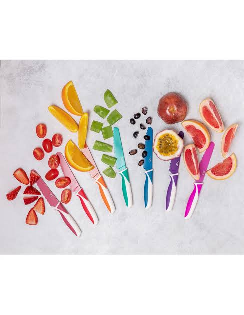 Kiddikutter kid safe knives  chopping up fruit