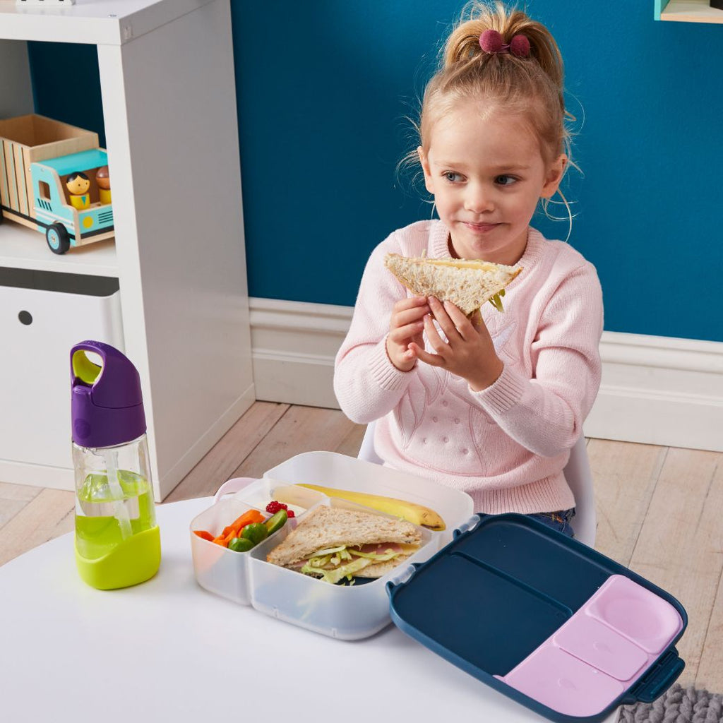 indigo rose b.box lunch boxes for kids and toddlers - Mikki and Me Kids