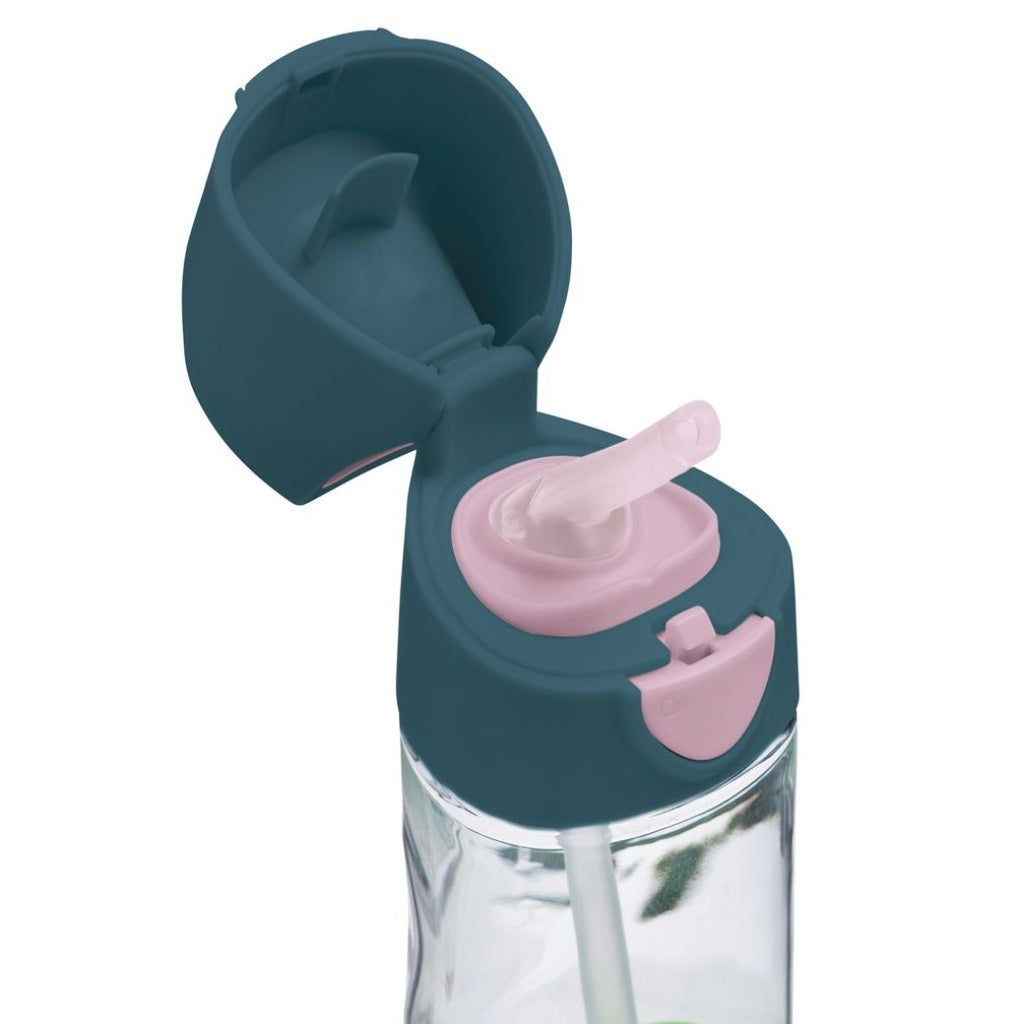 indigo rose tritan b.box drink bottle for kids - Mikki and Me Kids