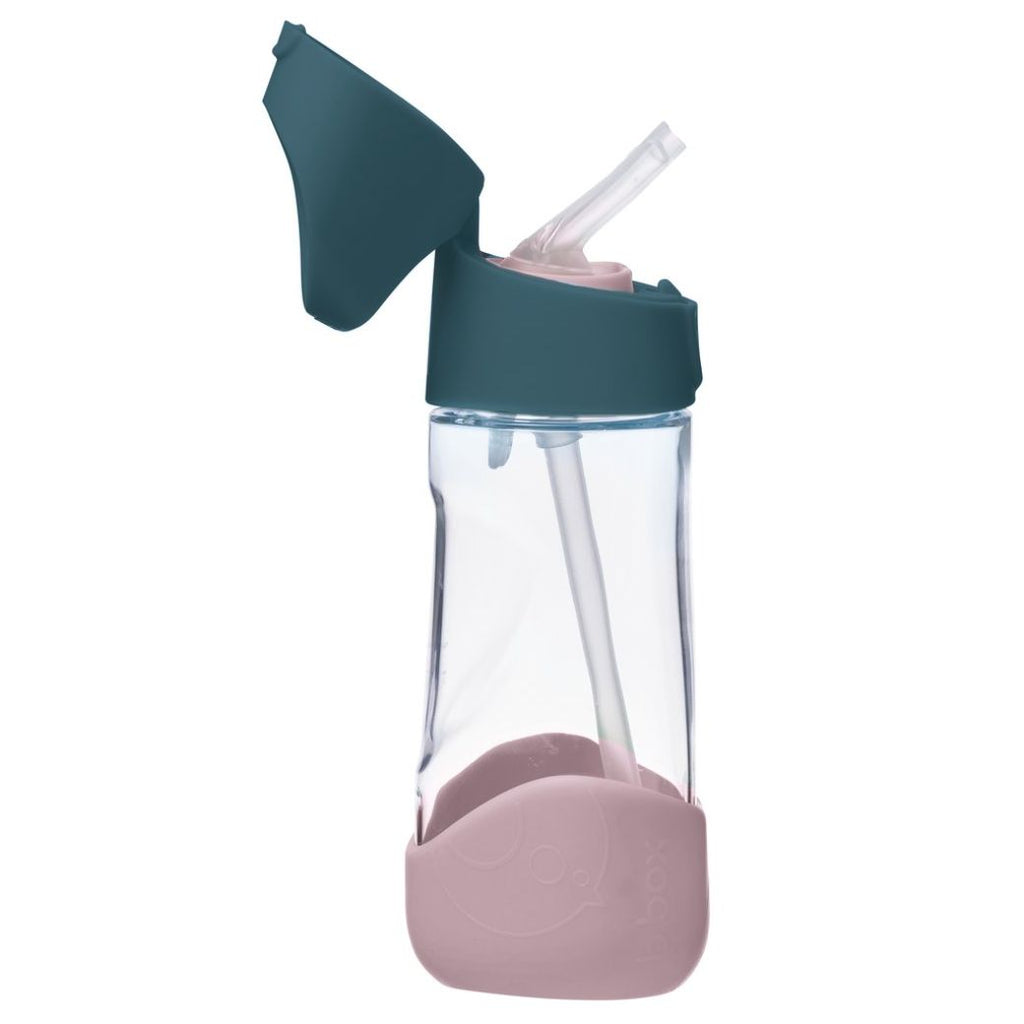 indigo rose tritan b.box drink bottle for kids - Mikki and Me Kids