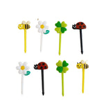 Lady Bird & Bumble Bee Themed Food Picks for Bento Lunchboxes