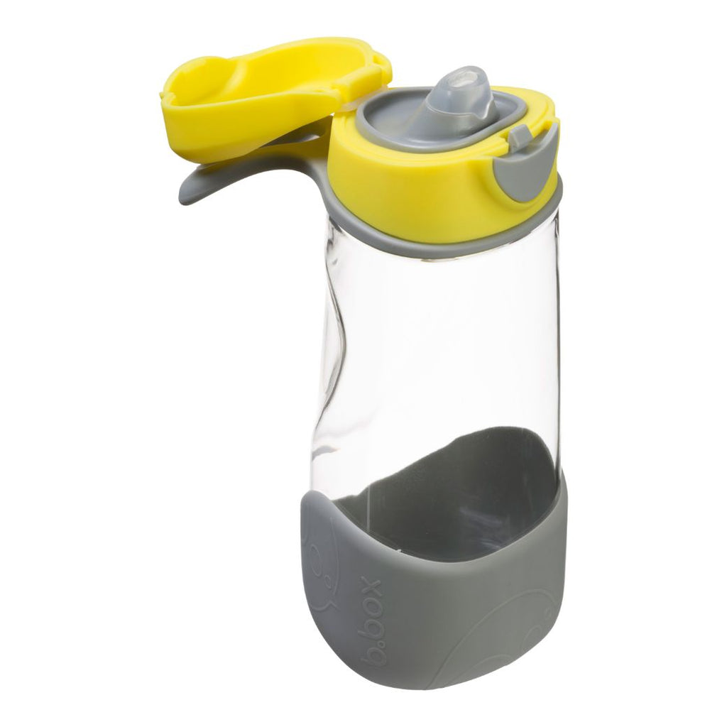 lemon sherbet b.box sport spout drink bottle for kids - Mikki and Me Kids