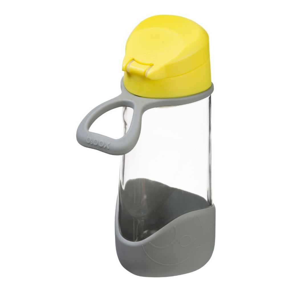 lemon sherbet b.box sport spout drink bottle for kids - Mikki and Me Kids