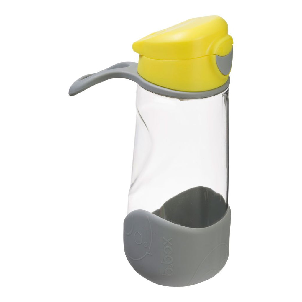 lemon sherbet b.box sport spout drink bottle for kids - Mikki and Me Kids