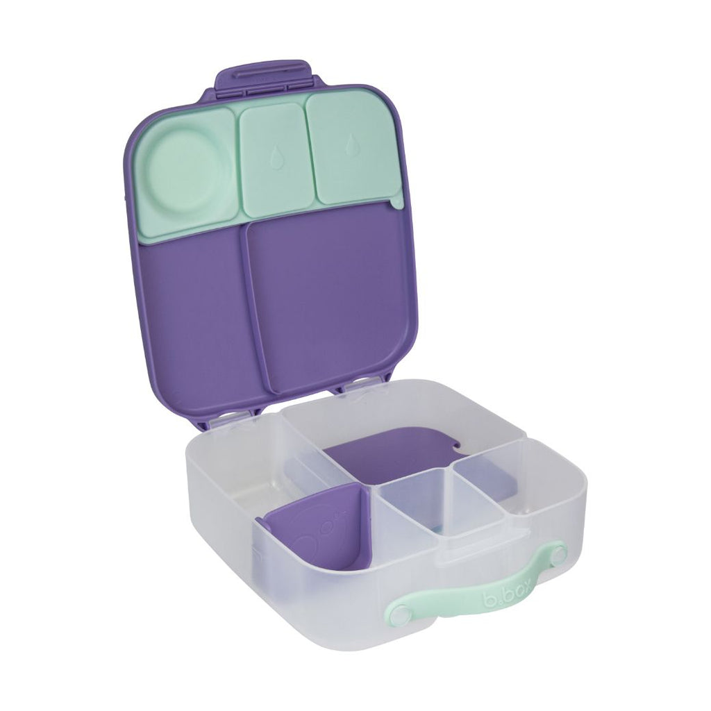 lilac pop b.box lunch boxes for kids and toddlers - Mikki and Me Kids