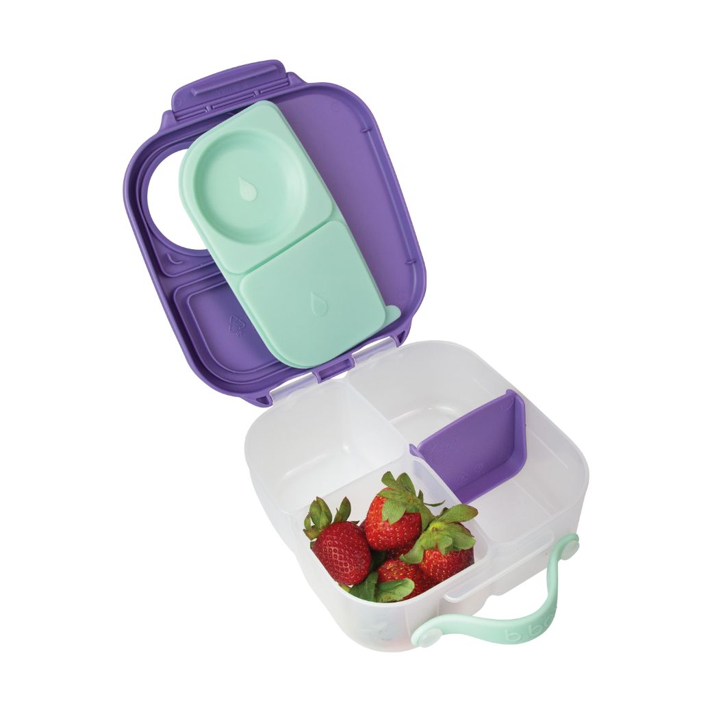 lilac pop b.box mini lunch box for kids - Mikki and Me Kids