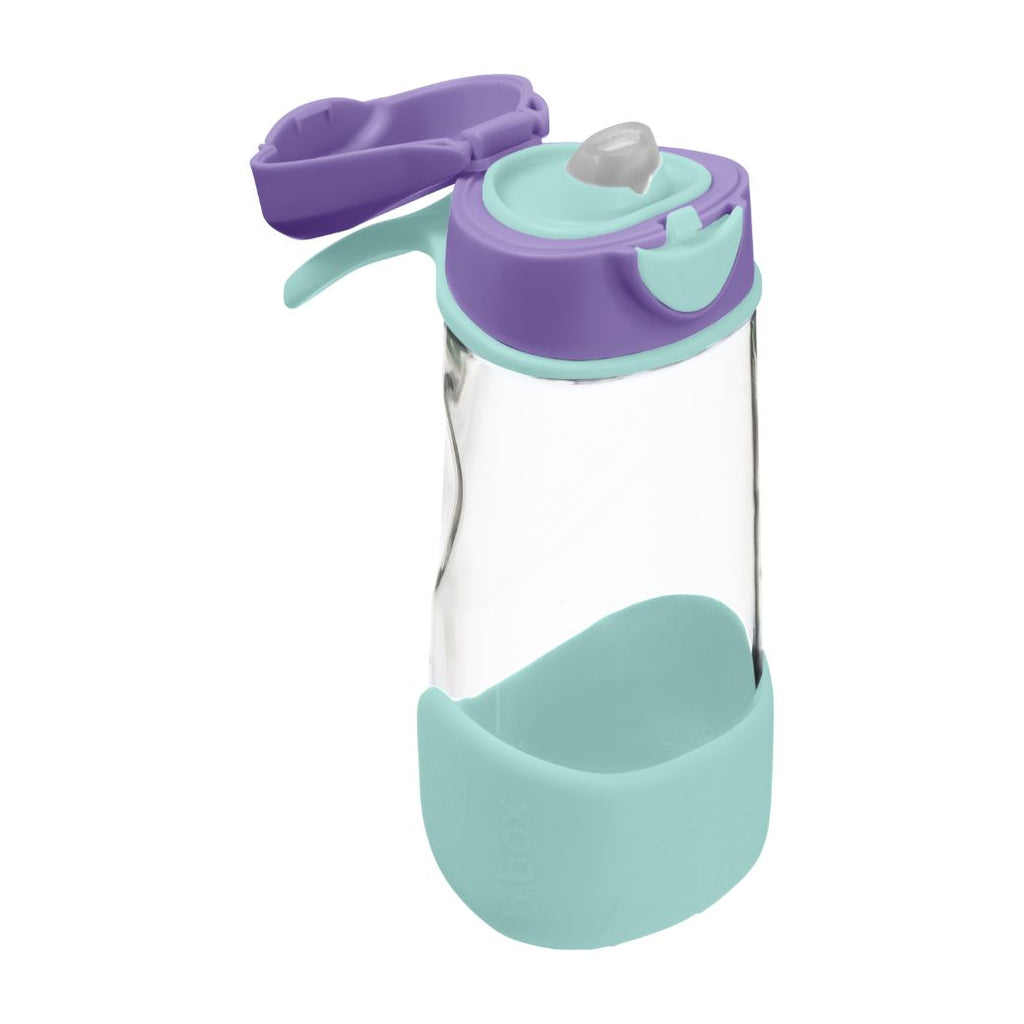 lilac pop b.box sport spout drink bottle for kids - Mikki and Me Kids