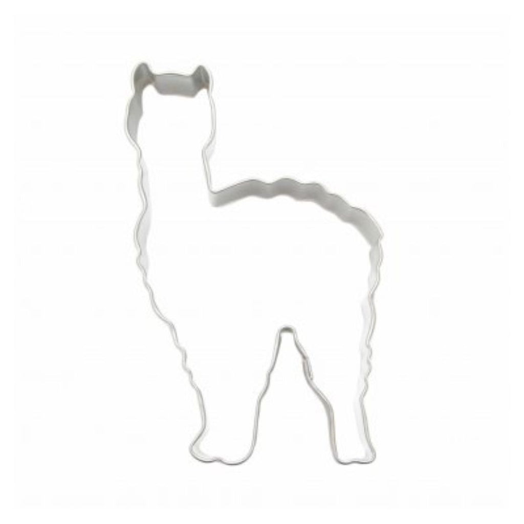 Llama (10.2cm) cookier cutter for baking fondant, cookies and other things - Mikki and Me kids