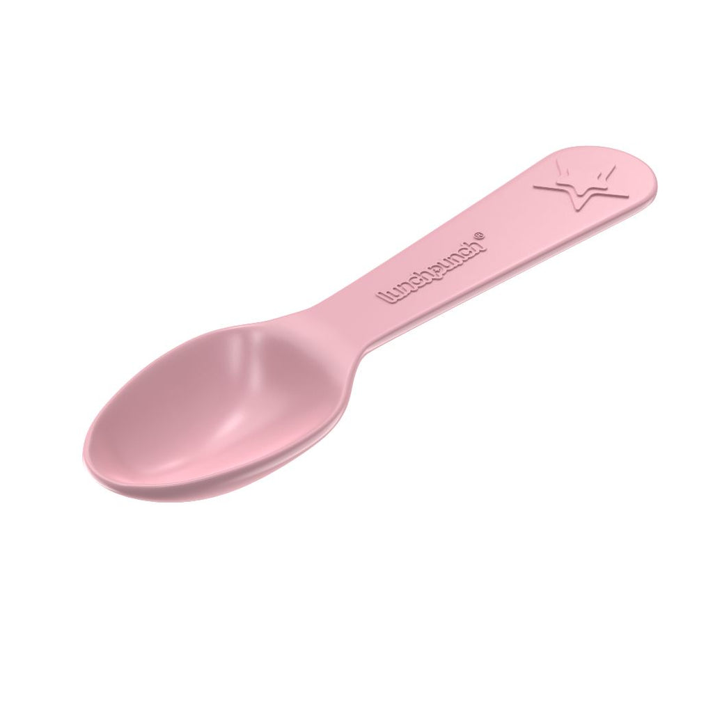 lunch punch fork and spoon set pink - Mikki and Me Kids