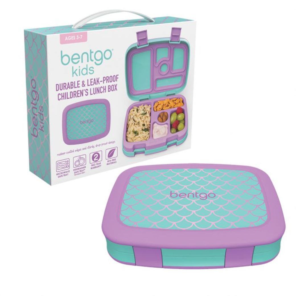 mermaid bentgo kids leak proof lunch box for school - Mikki and Me