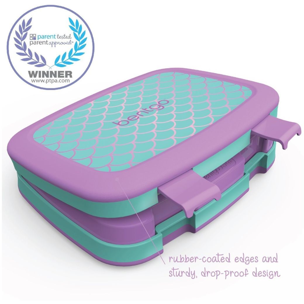 mermaid bentgo kids leak proof lunch box for school - Mikki and Me
