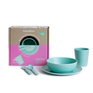 Bobo&boo Bamboo Dinnerware Set for Kids