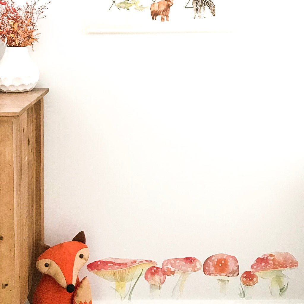 Mushroom Nursery & Playroom Wall Decals | Ella & Maeve