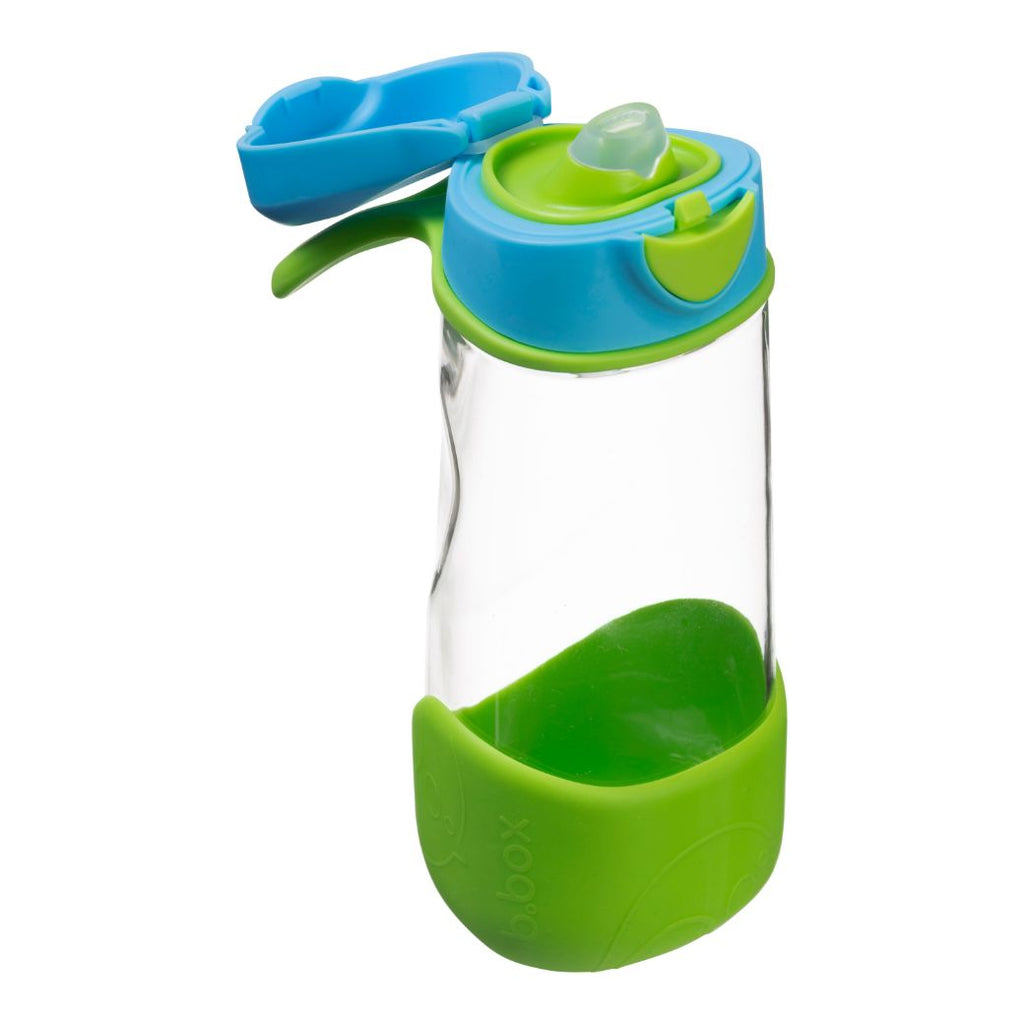 ocean breeze b.box sport spout drink bottle for kids - Mikki and Me Kids