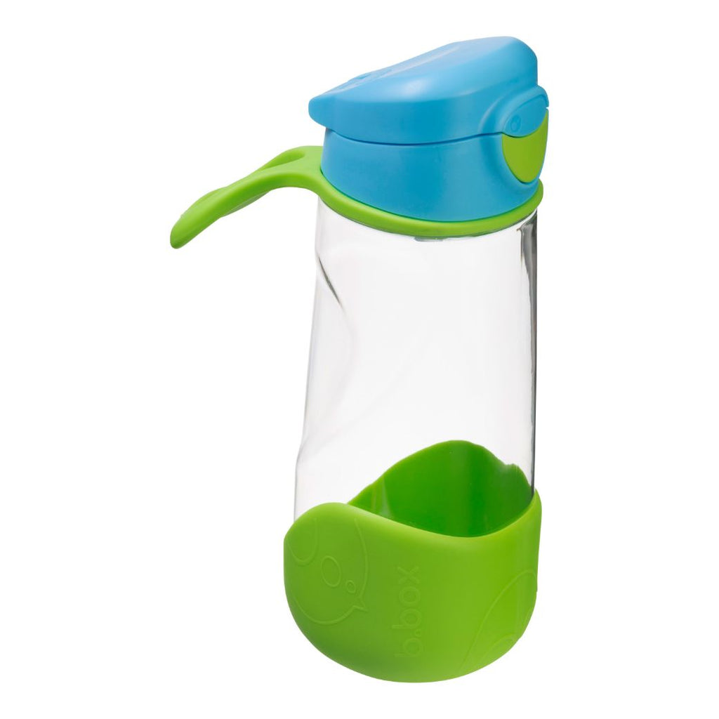 ocean breeze b.box sport spout drink bottle for kids - Mikki and Me Kids