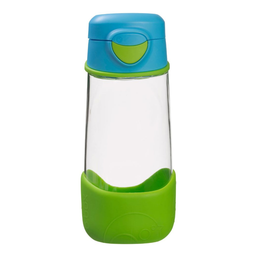 ocean breeze b.box sport spout drink bottle for kids - Mikki and Me Kids
