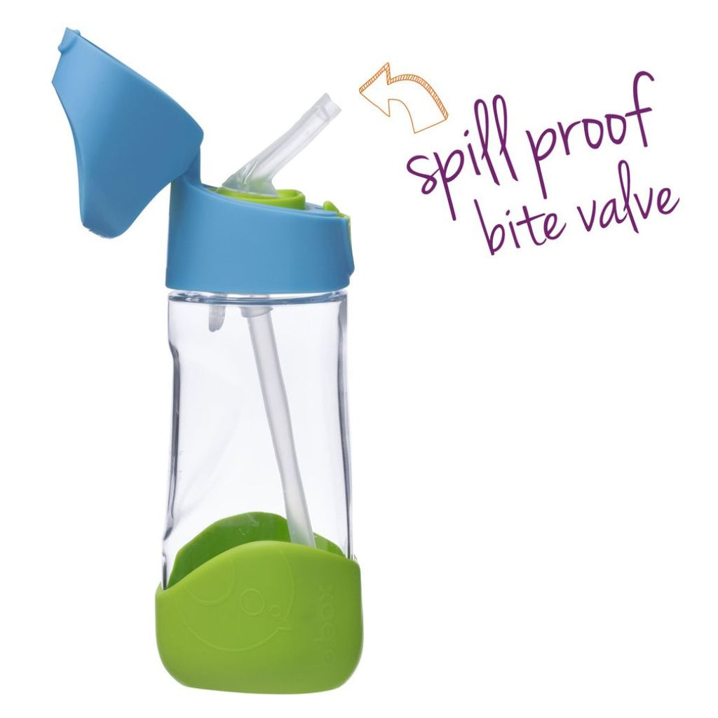 ocean breeze tritan b.box drink bottle for kids - Mikki and Me Kids