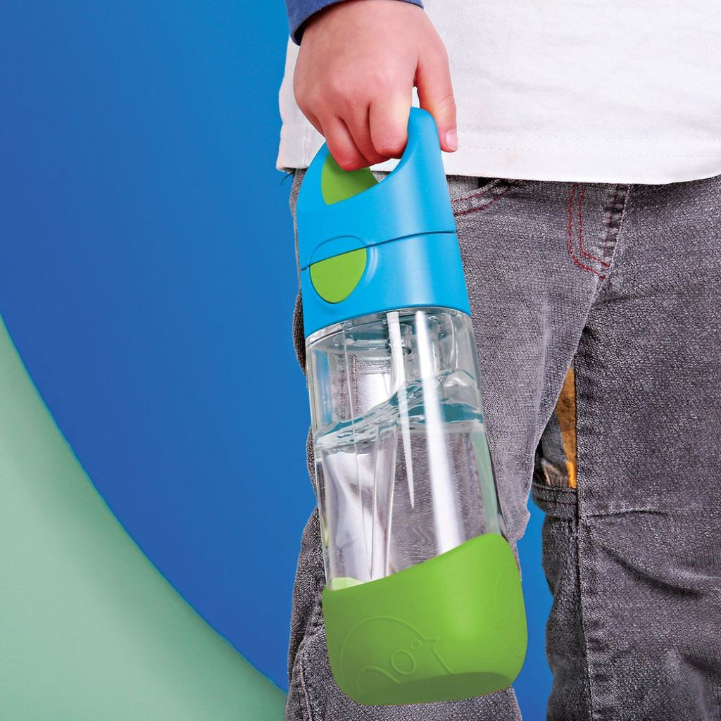 ocean breeze tritan b.box drink bottle for kids - Mikki and Me Kids