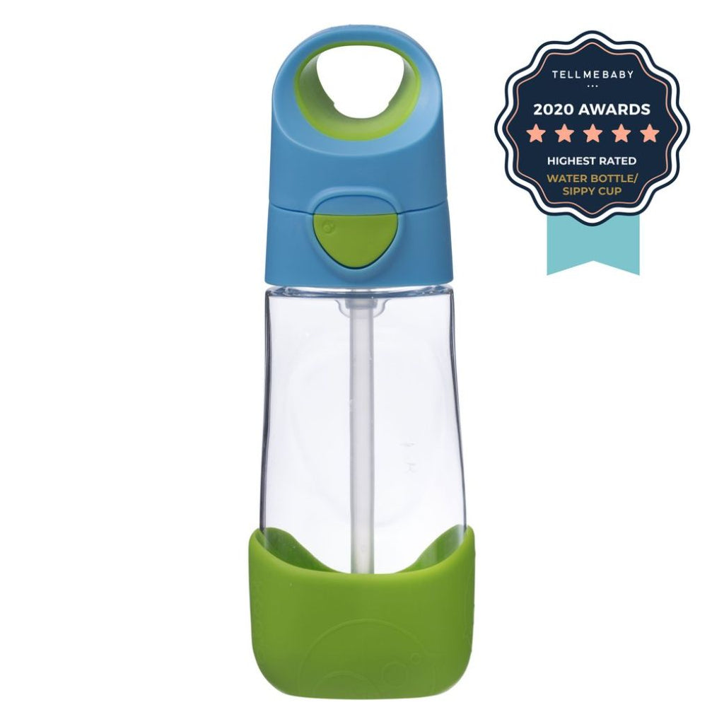 ocean breeze tritan b.box drink bottle - Mikki and Me Kids